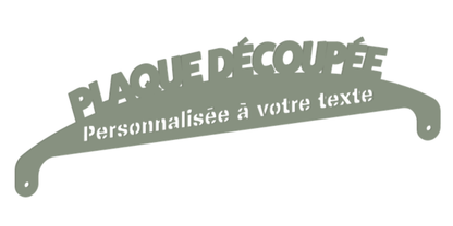 Pack Compteur + Support + Plaque Personnalisée