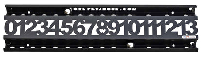 Pack Compteur + Support + Plaque Personnalisée